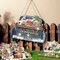 21 Pcs Interchangeable Diamond Painting Welcome Sign for Front Door Diamond Painting Truck Decor Interchangeable Seasonal Welcome Sign for DIY Art Kit Wall Window Door Farmhouse